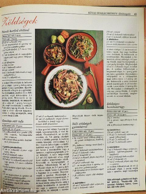 Kínai szakácskönyv