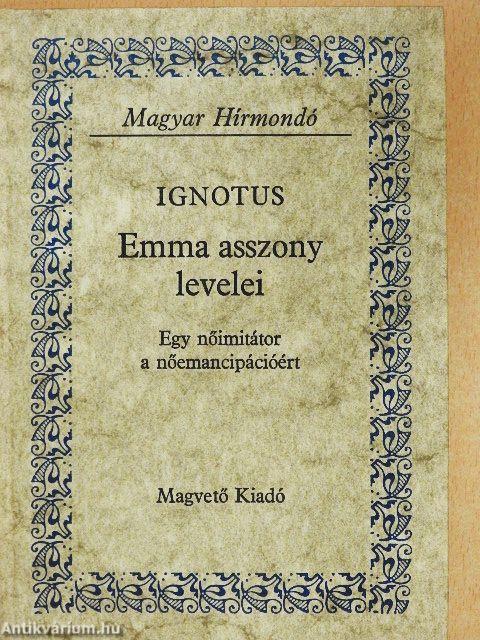 Emma asszony levelei