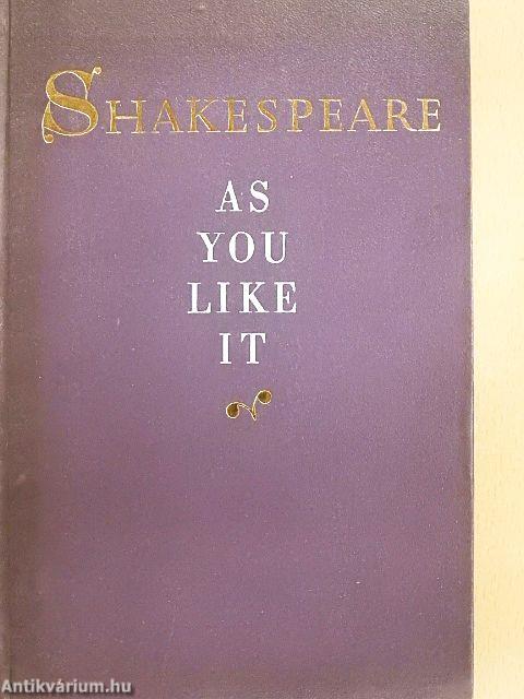 As You Like It