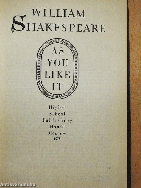 As You Like It