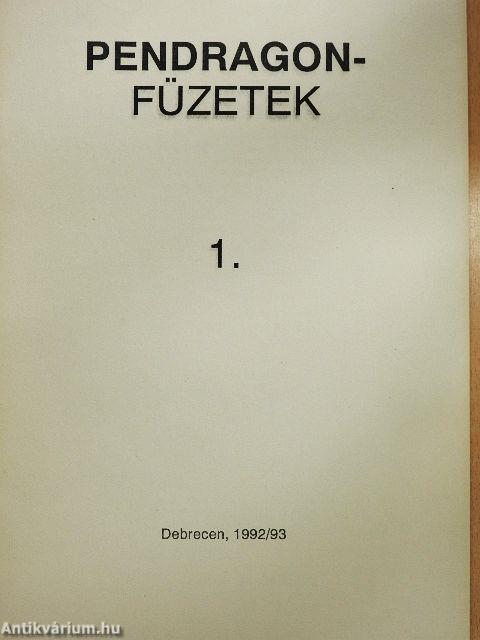 Pendragon-füzetek 1.