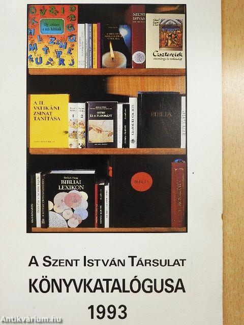 A Szent István Társulat könyvkatalógusa 1993