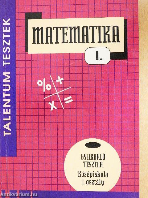 Matematika I.