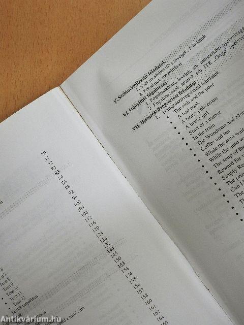 Nagy nyelvvizsgakönyv - Angol alapfok