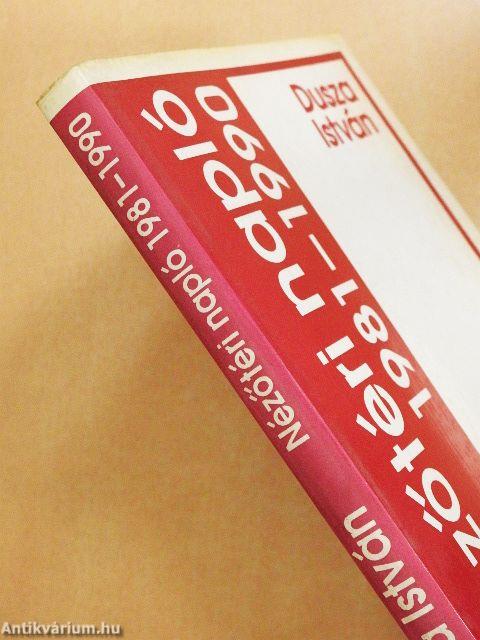 Nézőtéri napló 1981-1990