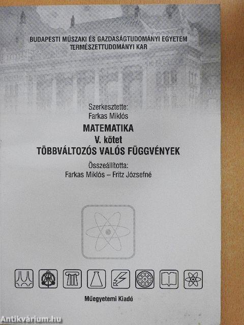 Matematika V.
