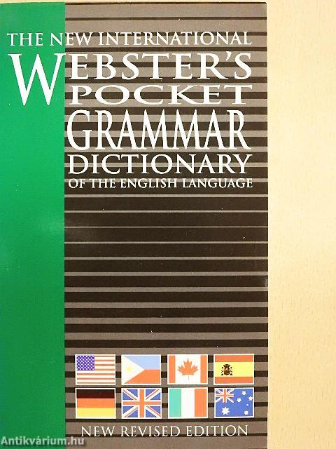The New International Webster's Pocket Grammar, Speech & Style Dictionary of the English Language