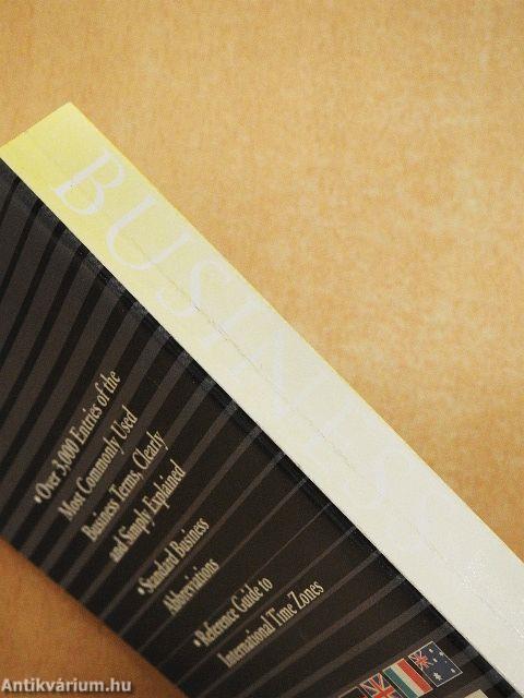 The New International Webster's Pocket Business Dictionary of the English Language