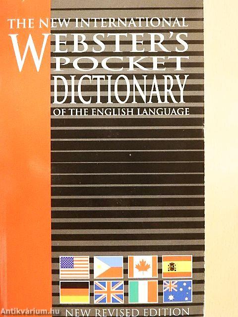 The New International Webster's Pocket Dictionary of the English Language