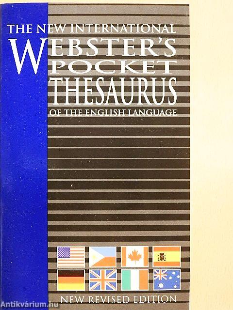 The New International Webster's Pocket Thesaurus of the English Language