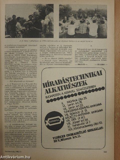 Rádiótechnika 1982. december