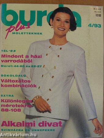 Burda Plus Moletteknek 1993/4.