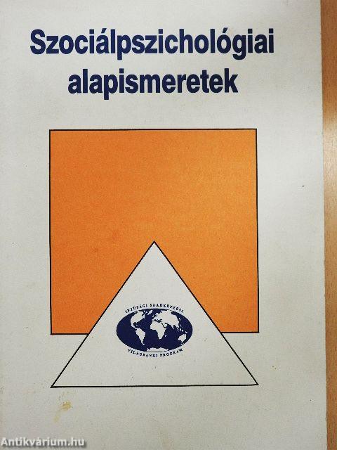 Szociálpszichológiai alapismeretek