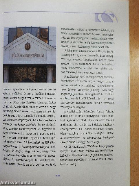 Az Európai Unió vámrendszere