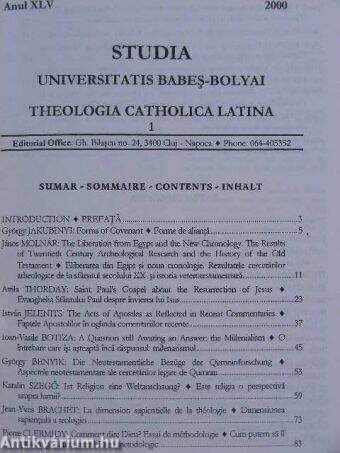 Theologia Catholica Latina 1.