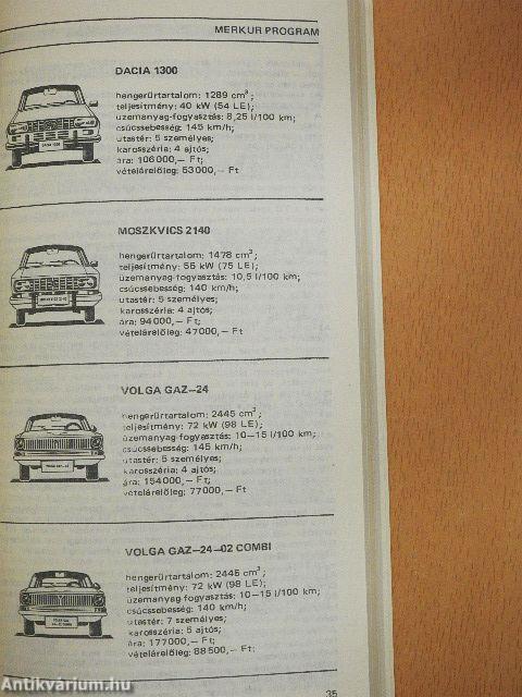 Autós mindentudó 1981