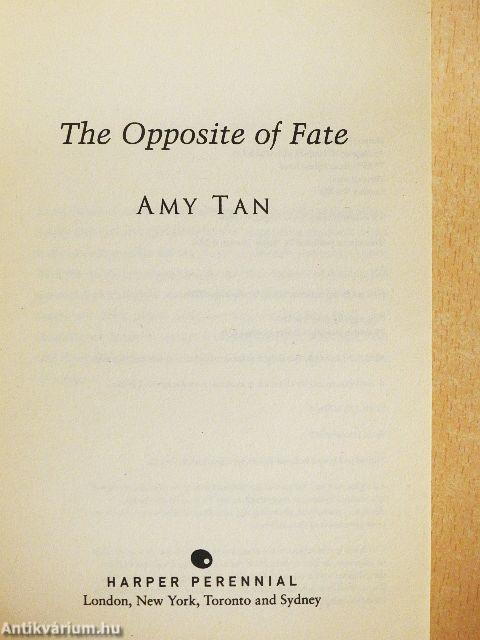 The Opposite of Fate