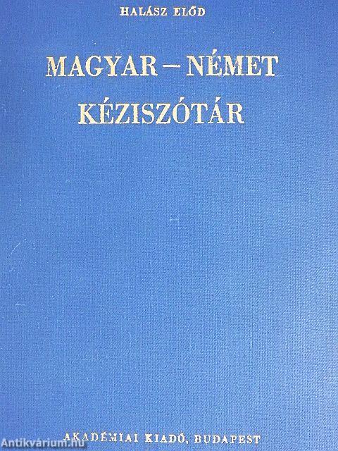 Magyar-német kéziszótár