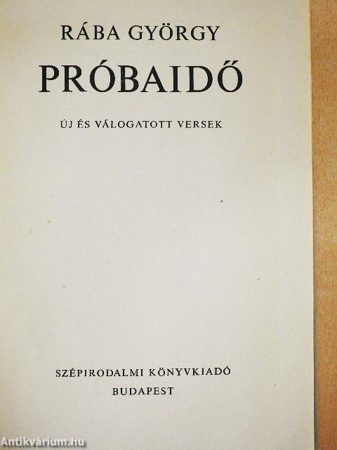 Próbaidő
