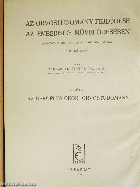 Az őskori és ókori orvostudomány