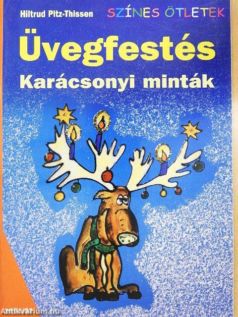 Üvegfestés - Karácsonyi minták