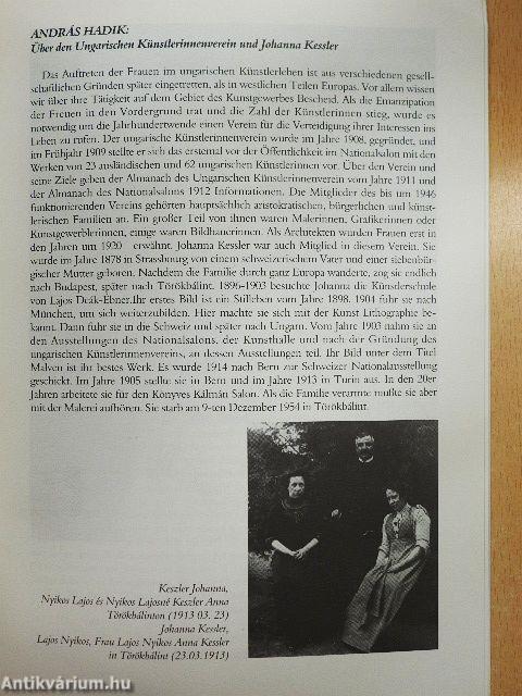 Keszler Johanna festőművésznő kiállítása