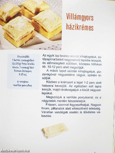 Krémes sütemények