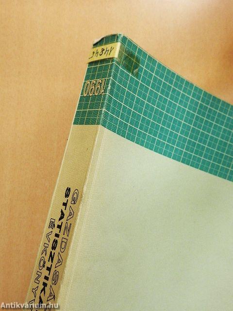 Gazdaságstatisztikai évkönyv 1990