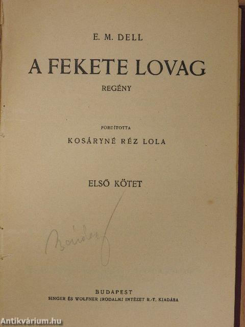 A szfinx/A fekete lovag I-II.