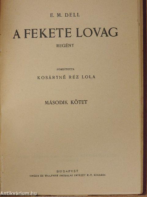 A szfinx/A fekete lovag I-II.