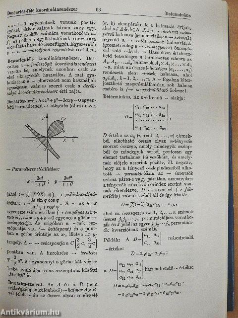 Matematikai kislexikon