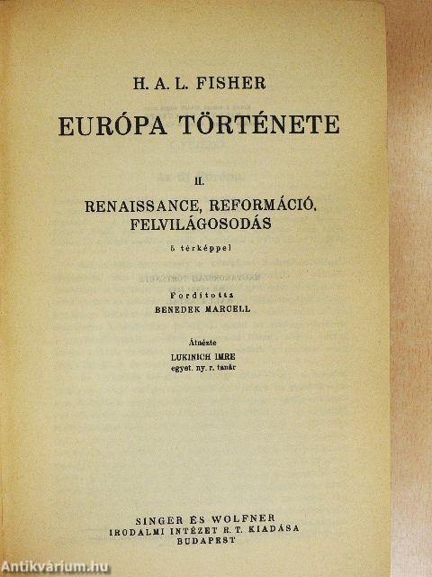 Európa története II.