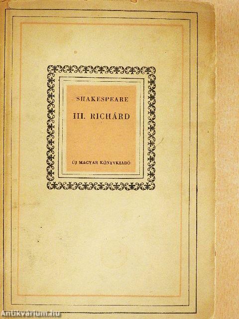 III. Richárd