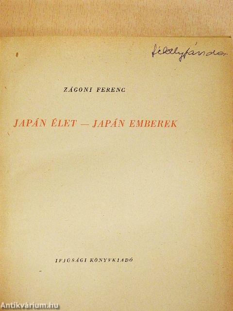 Japán élet - japán emberek