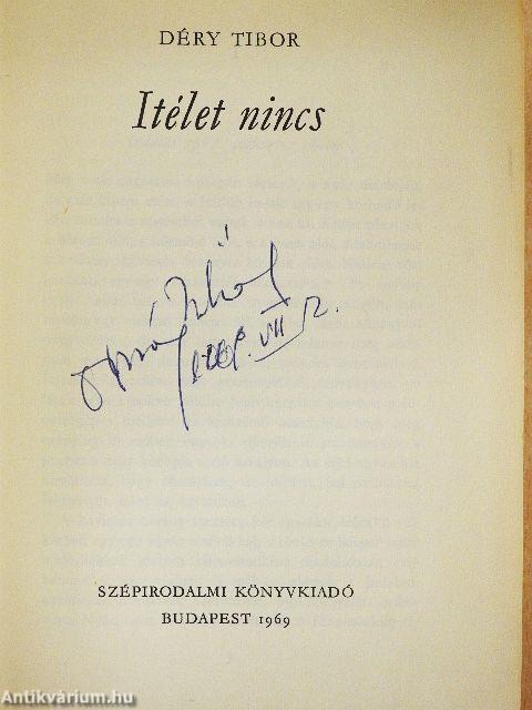 Ítélet nincs