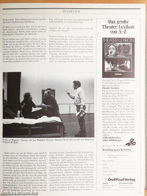 Opernwelt Januar-Dezember 1985