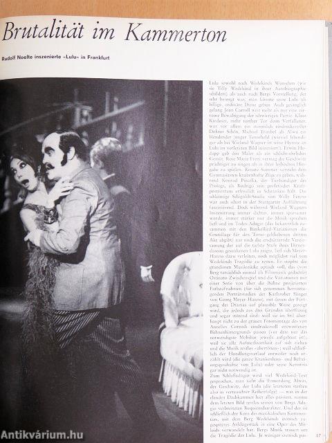 Opernwelt Januar-Dezember 1970