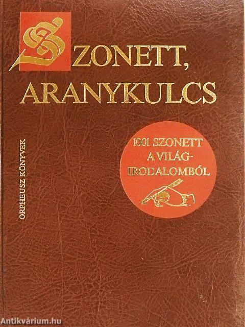 Szonett, aranykulcs...