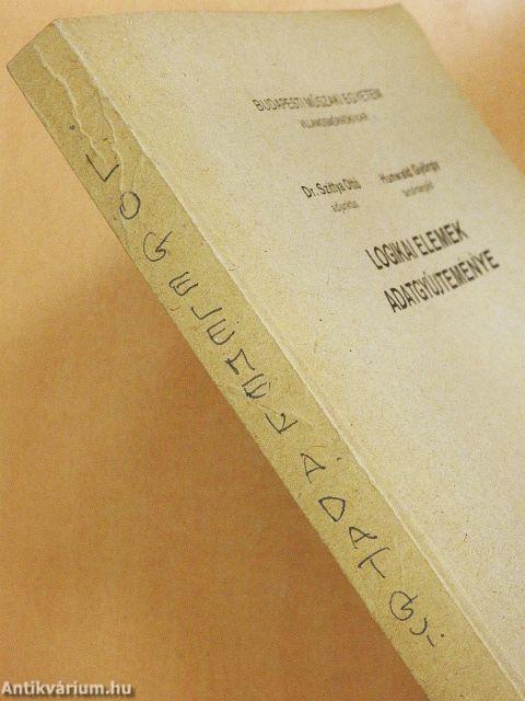 Logikai elemek adatgyűjteménye