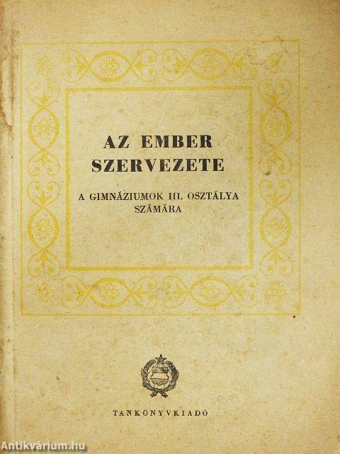 Az ember szervezete