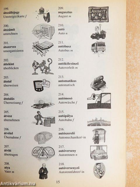 Képes német szótár