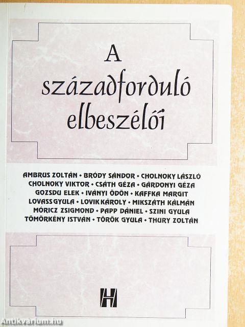 A századforduló magyar elbeszélői