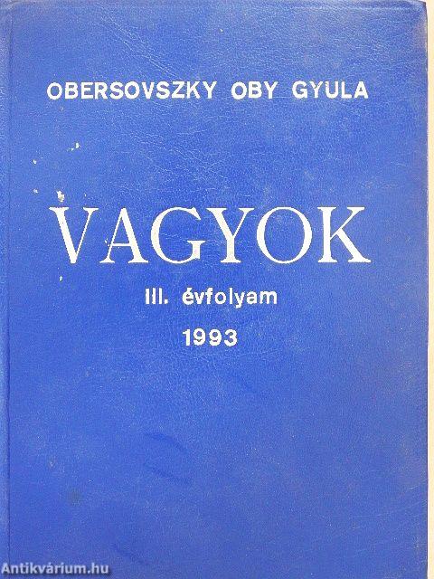 Vagyok 1993. január-december