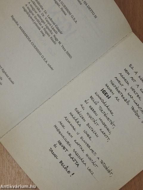 Valaki, aki azt mondta IGEN