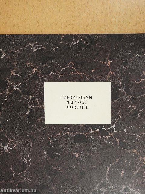 Liebermann/Slevogh/Corinth grafikái