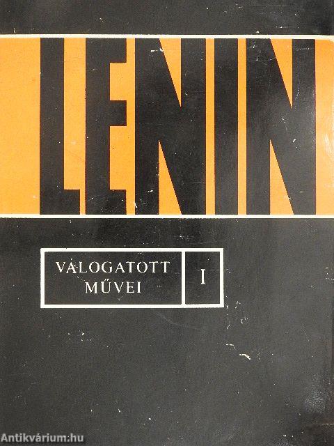 Lenin válogatott művei I-III.