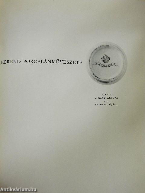 Herend porcelánművészete