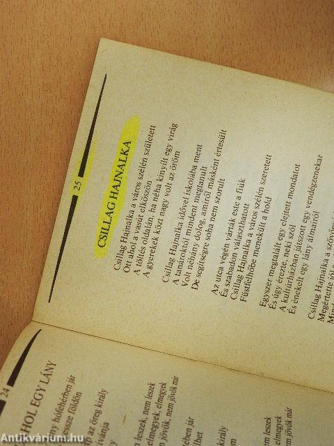 Bródy János Majdnem Minden Szövege II.