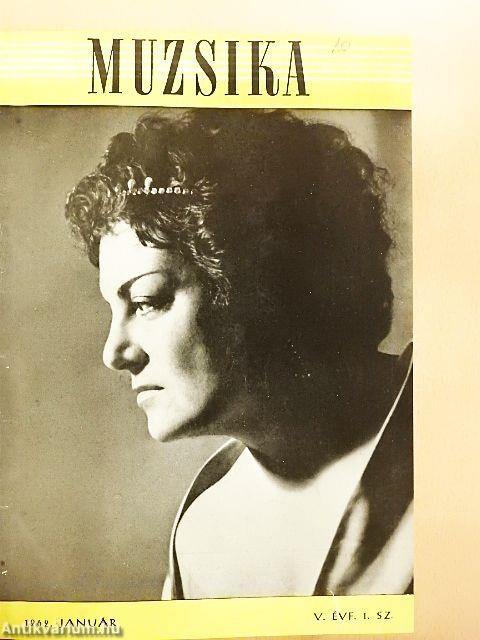 Muzsika 1962. január-december
