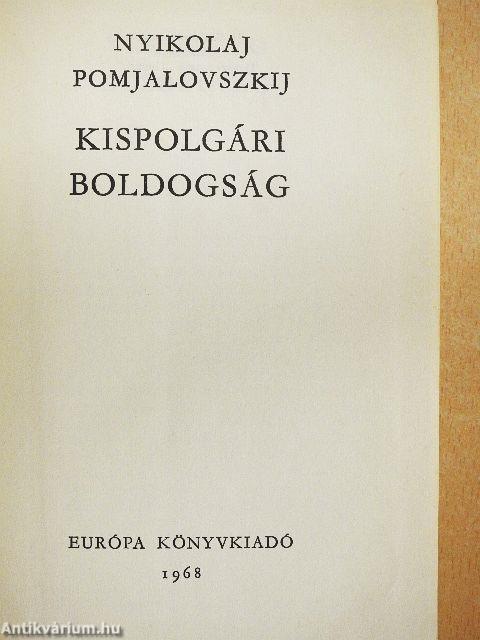 Kispolgári boldogság